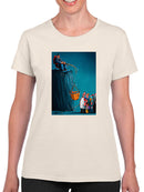 Fish Hoarder T-shirt -Muzaffar Yulchiboev Designs