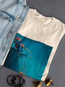 Fish Hoarder T-shirt -Muzaffar Yulchiboev Designs