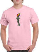Rainbow Light T-shirt -Pov  Designs