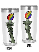 Rainbow Light Tumbler -Pov  Designs