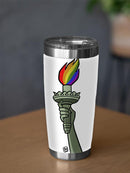Rainbow Light Tumbler -Pov  Designs