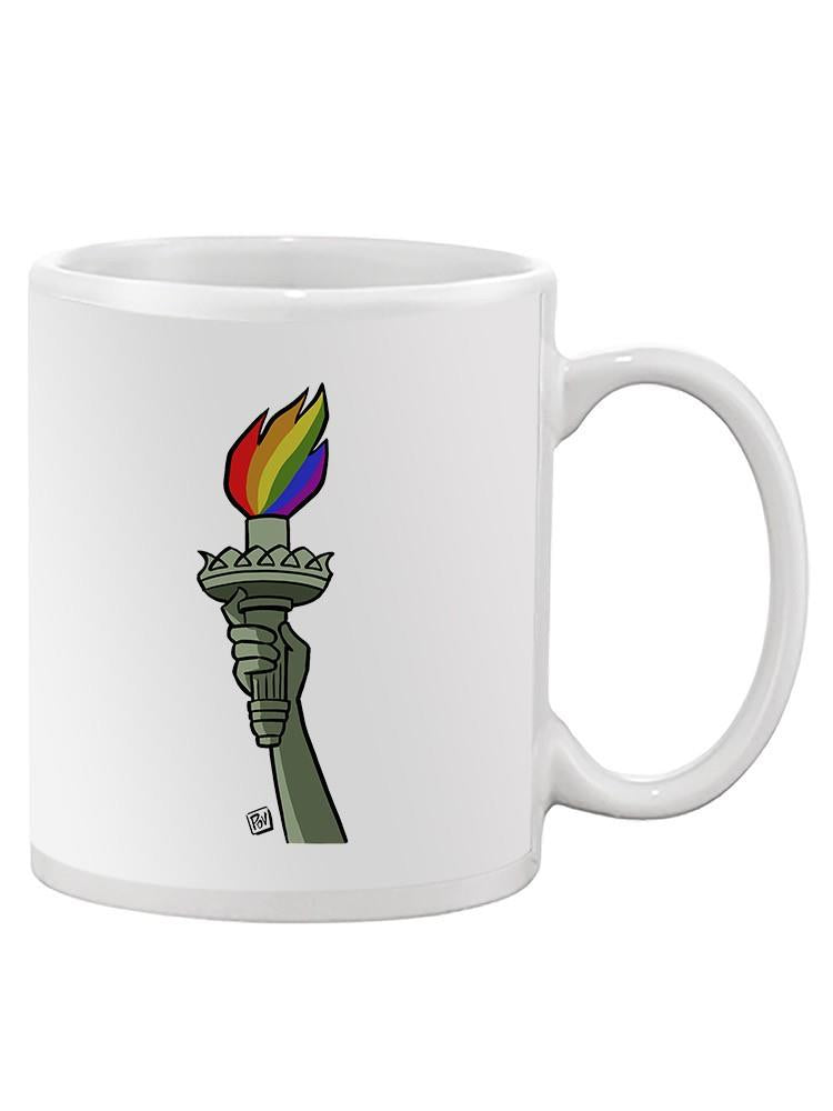 Rainbow Light Mug -Pov  Designs