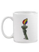 Rainbow Light Mug -Pov  Designs