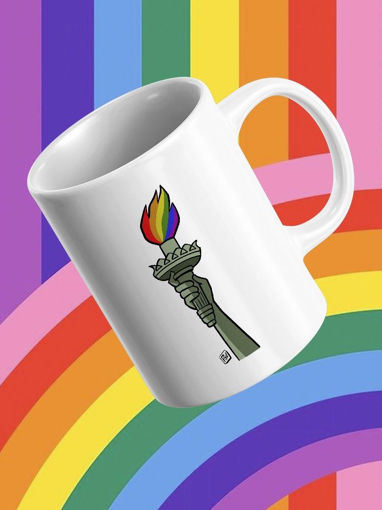 Rainbow Light Mug -Pov  Designs