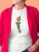 Rainbow Light T-shirt -Pov  Designs