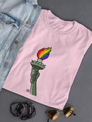Rainbow Light T-shirt -Pov  Designs