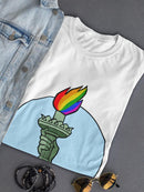 Rainbow Fire T-shirt -Pov Designs