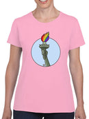 Rainbow Fire T-shirt -Pov Designs