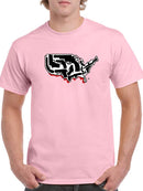 Gun Founded Country T-shirt -Pov Designs