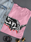 Gun Founded Country T-shirt -Pov Designs