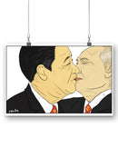 Our Kiss Wall Art -Stellina Chen Designs