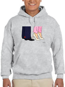 Stepping Of Shoes Hoodie or Sweatshirt -Stellina Chen Designs