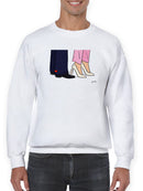 Stepping Of Shoes Hoodie or Sweatshirt -Stellina Chen Designs