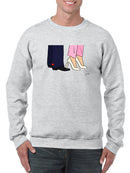 Stepping Of Shoes Hoodie or Sweatshirt -Stellina Chen Designs