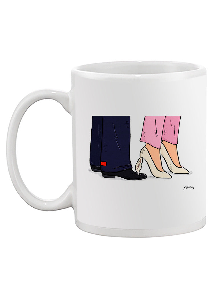 Stepping Of Shoes Mug -Stellina Chen Designs