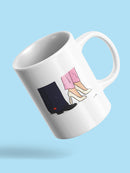 Stepping Of Shoes Mug -Stellina Chen Designs