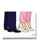 Stepping Of Shoes Wall Art -Stellina Chen Designs