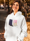 Stepping Of Shoes Hoodie or Sweatshirt -Stellina Chen Designs