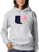 Stepping Of Shoes Hoodie or Sweatshirt -Stellina Chen Designs
