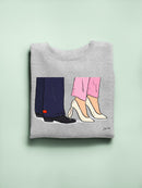 Stepping Of Shoes Hoodie or Sweatshirt -Stellina Chen Designs
