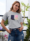 Stepping Of Shoes T-shirt -Stellina Chen Designs