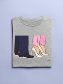 Stepping Of Shoes T-shirt -Stellina Chen Designs