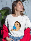 Bird Glutton T-shirt -Stellina Chen Designs