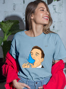 Bird Glutton T-shirt -Stellina Chen Designs