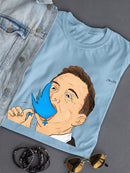 Bird Glutton T-shirt -Stellina Chen Designs