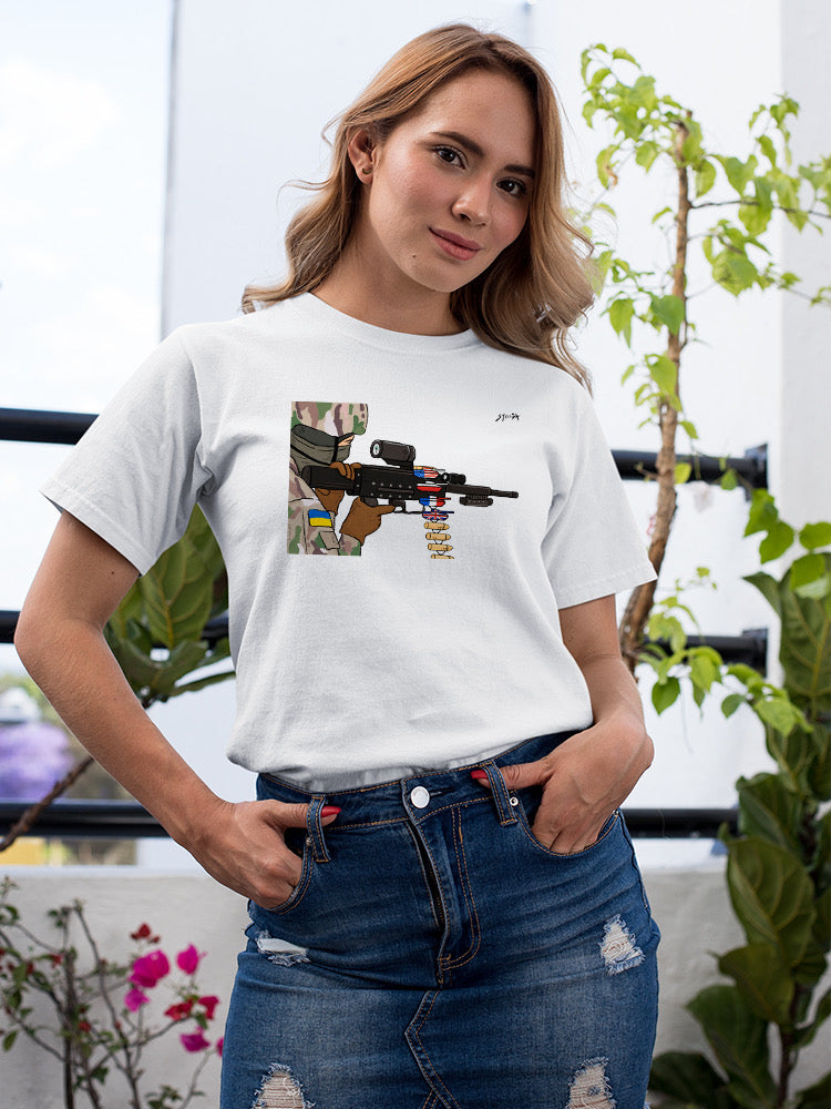 Plenty In The Chamber T-shirt -Stellina Chen Designs