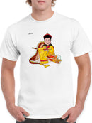 Man On A Dragon T-shirt -Stellina Chen Designs