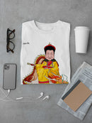 Man On A Dragon T-shirt -Stellina Chen Designs