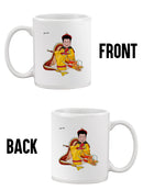 Man On A Dragon Mug -Stellina Chen Designs