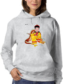Man On A Dragon Hoodie or Sweatshirt -Stellina Chen Designs
