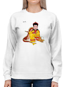 Man On A Dragon Hoodie or Sweatshirt -Stellina Chen Designs