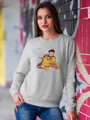 Man On A Dragon Hoodie or Sweatshirt -Stellina Chen Designs