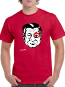 Man With A Tec Eye T-shirt -Stellina Chen Designs