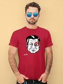 Man With A Tec Eye T-shirt -Stellina Chen Designs