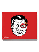 Man With A Tec Eye Wall Art -Stellina Chen Designs