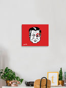 Man With A Tec Eye Wall Art -Stellina Chen Designs