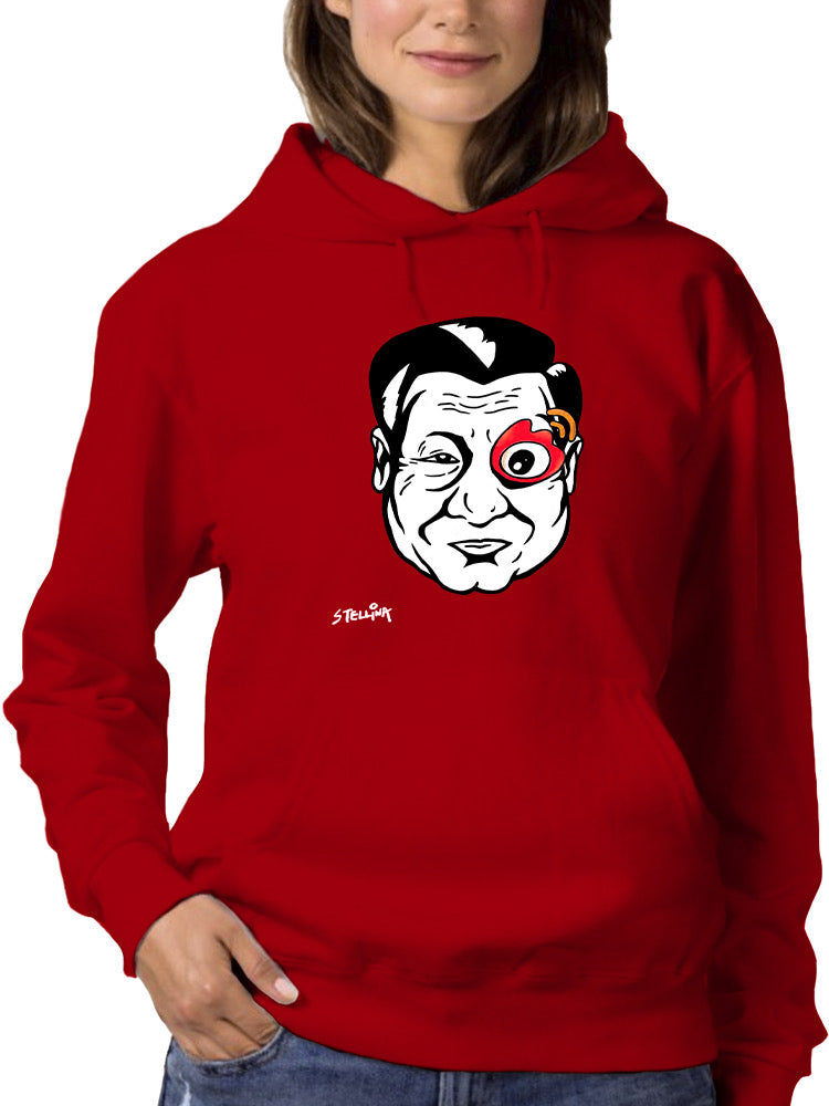 Man With A Tec Eye Hoodie or Sweatshirt -Stellina Chen Designs