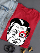 Man With A Tec Eye T-shirt -Stellina Chen Designs