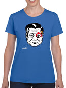 Man With A Tec Eye T-shirt -Stellina Chen Designs