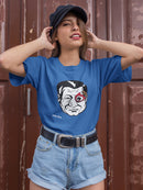 Man With A Tec Eye T-shirt -Stellina Chen Designs