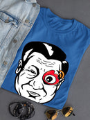 Man With A Tec Eye T-shirt -Stellina Chen Designs