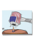 Inflatable Toy Sanctions Wall Art -Morad Kotkot  Designs