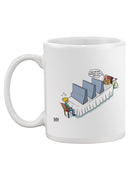 Communication Obstructions Mug -Morad Kotkot  Designs