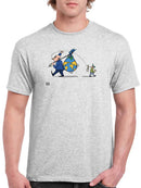 Economy On The Run T-shirt -Morad Kotkot  Designs