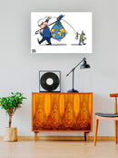 Economy On The Run Wall Art -Morad Kotkot  Designs