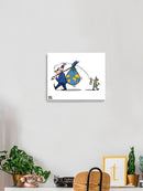 Economy On The Run Wall Art -Morad Kotkot  Designs